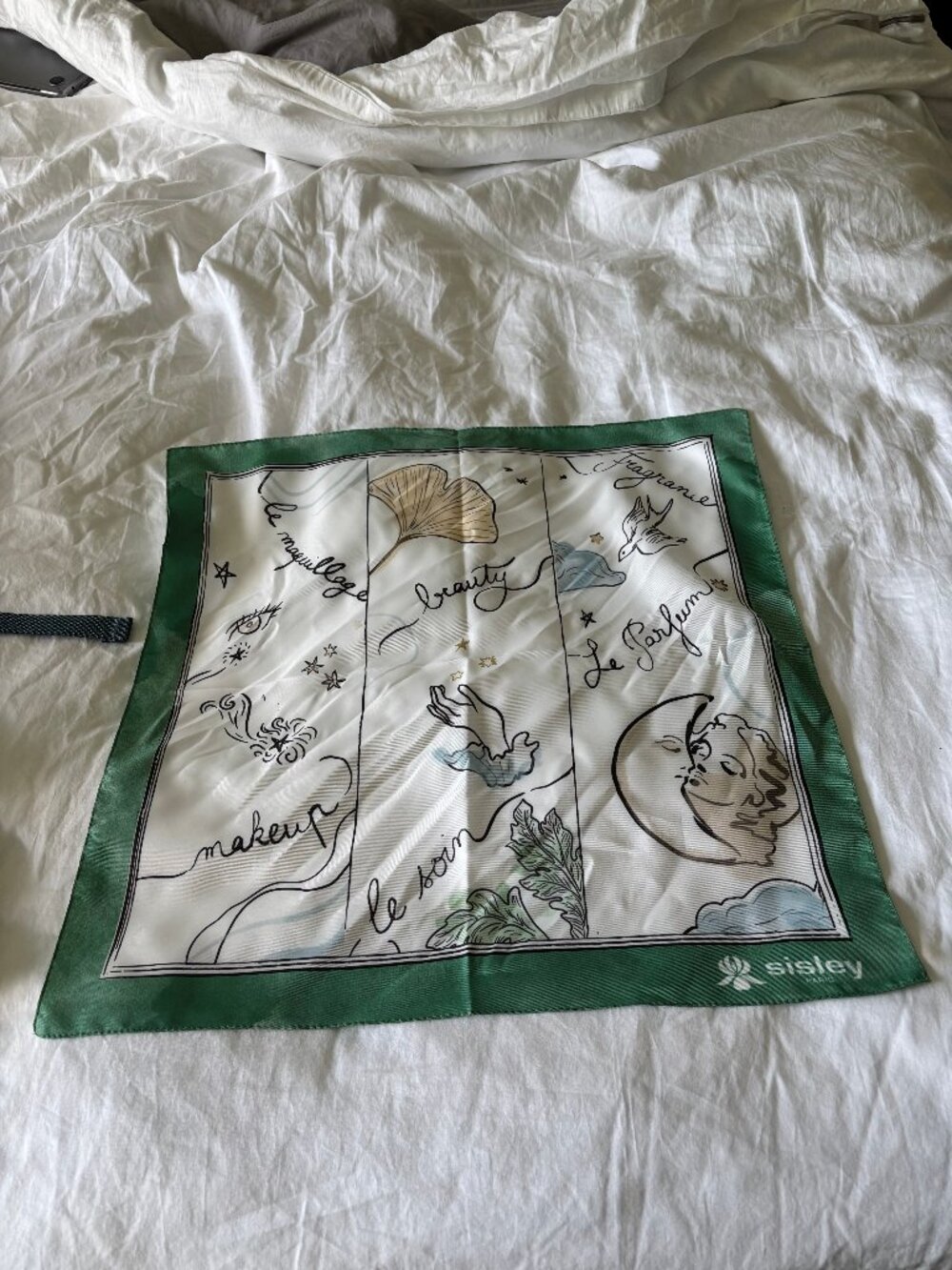 Sisley beauty GWP scarf